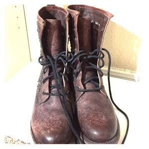 Frye Jenna Disk Combat Boots