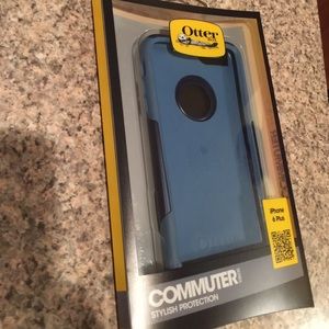 Otter box iPhone 6 plus blue