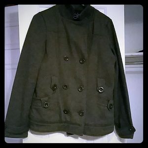 Deb Grey Buttondown Jacket