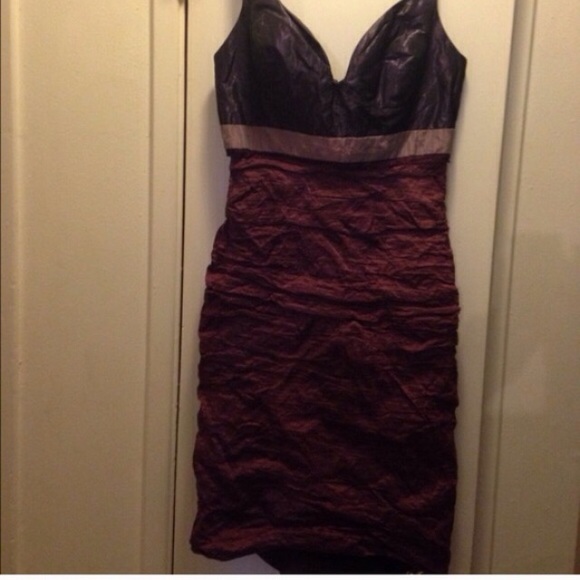 Purple Nicole miller dress