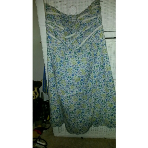 Floral print dress
