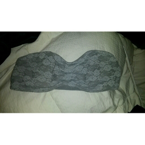 Grey floral bando