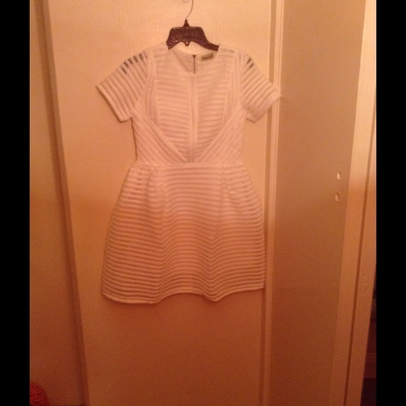 White babydoll dress