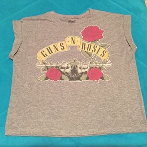 Guns N Roses Crop Top