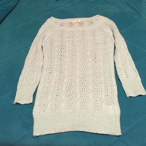 Open Knit Sweater