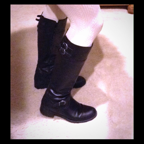 ALDO Shoes - Black knee high riding boots