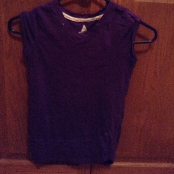 Purple short sleeve
