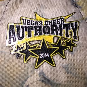 Double Prong Vegas Cheer Authority 2014 Worlds Pin