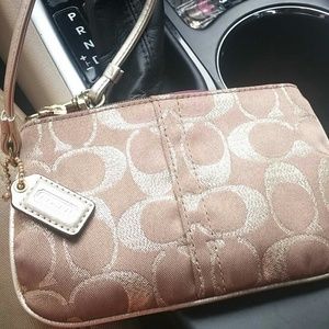 Coach wristlet