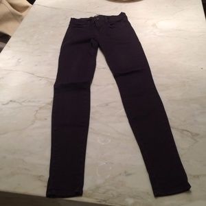J brand eggplant skinny jeans