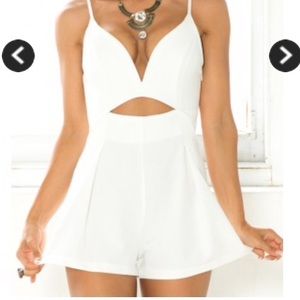 White romper
