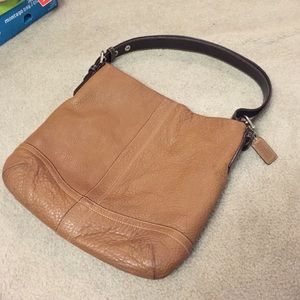 Coach Chelsea leather hobo bag
