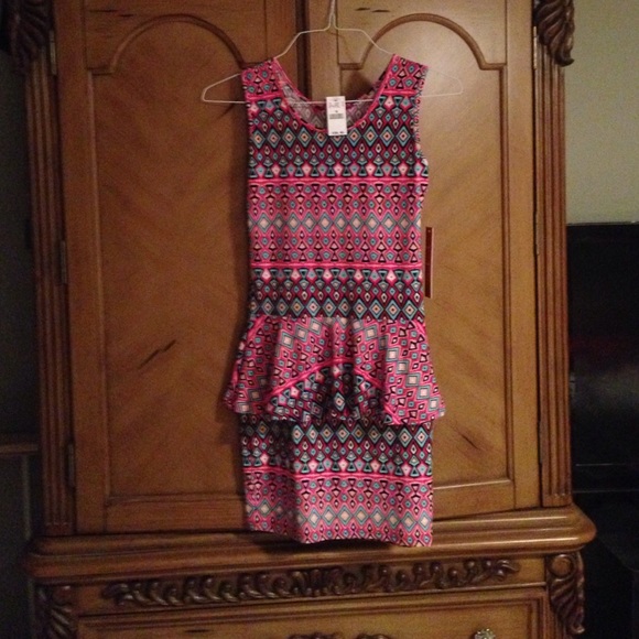 Peplum dress
