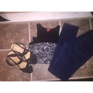 bongo tribal print tank