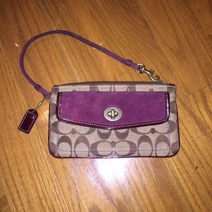 Coach wristlet