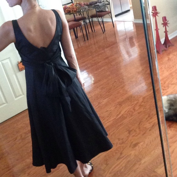 ♥️BEAUTIFUL BLACK COCKTAIL DRESS♥️ - Picture 2 of 3