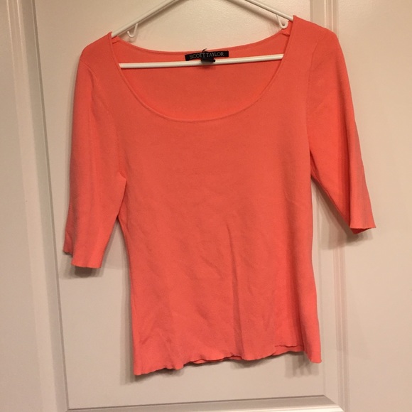Salmon sweater