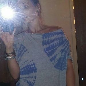 Young Fabulous & Broke worn in off shoulder top