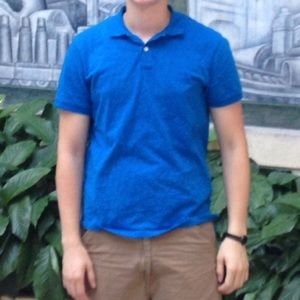 Blue polo