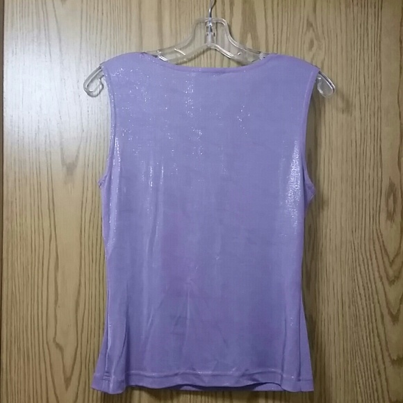 Purple party top - Picture 2 of 3