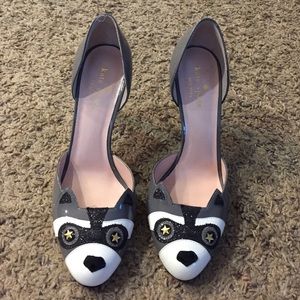 Kate Spade Raccoon Heels