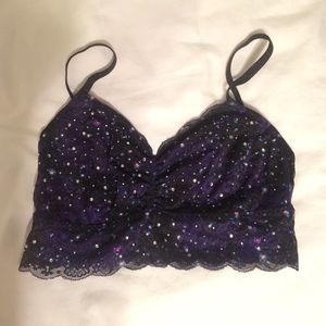 VS Pink Lace Bralette