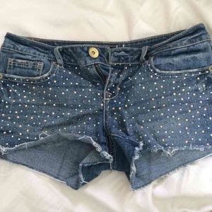 Denim Aeropostale shorts