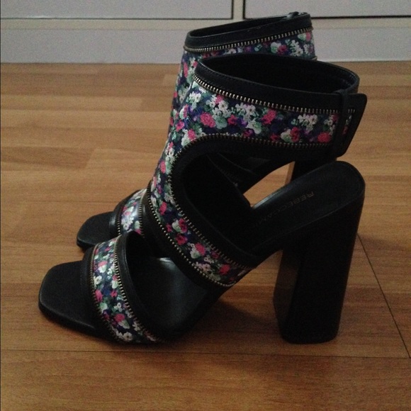 Rebecca Minkoff Floral Heels - Picture 3 of 3