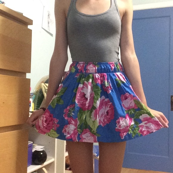 Hollister floral tank dress