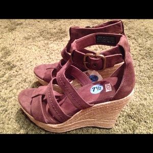 Ugg Platform Wedge - cocoa brown