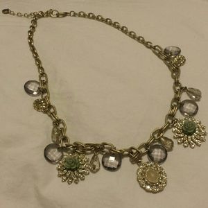 LOFT Statement Flower Necklace