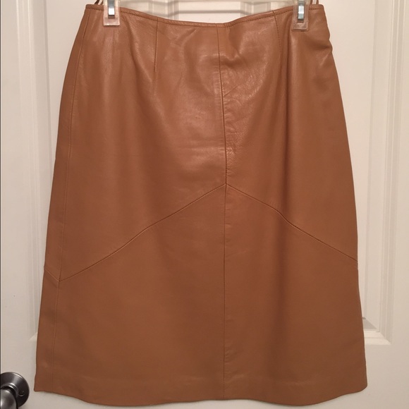 LEATHER LIMITED Dresses & Skirts - LEATHER LIMITED 100% Leather Pencil Skirt