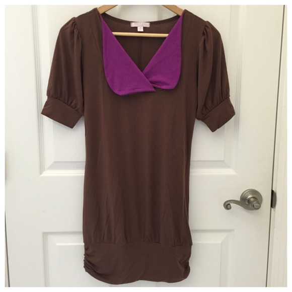 Romeo & Juliet Couture Long Top cute Collar