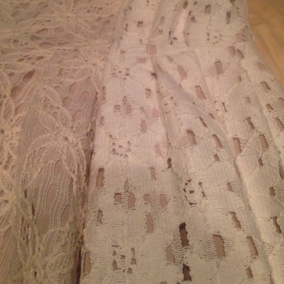 Off the shoulder Rachel Roy crochet dress - Picture 3 of 4