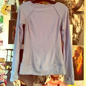 Lululemon pale blue top