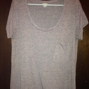 Light purple relaxed tee