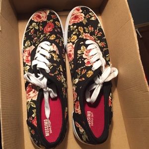 Floral sneakers