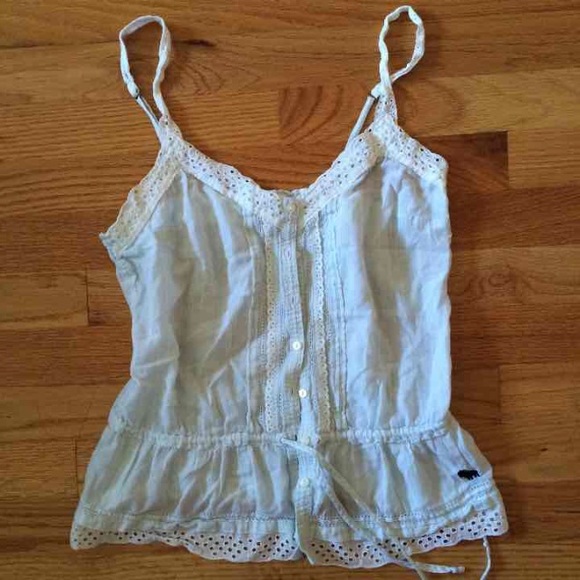 Abercrombie and Fitch white top