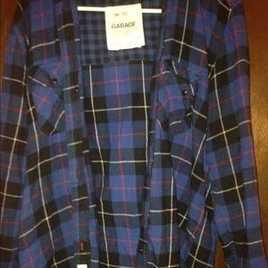 Flannel hoodie