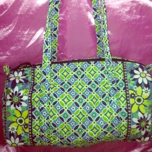 Vera Bradley Small Duffel in Daisy Daisy