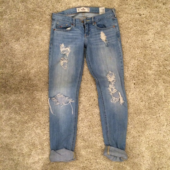 Destroyed jeans!