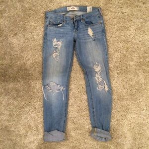 Destroyed jeans!