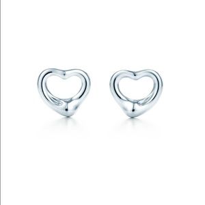 Tiffany & Co. Elsa Peretti Open Heart Earrings