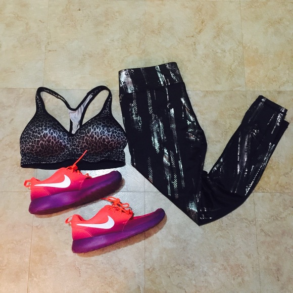 Pink Yoga Sports Bra