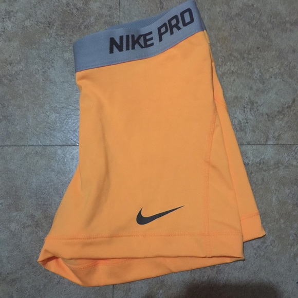 Orange Nike Pros... Never worn