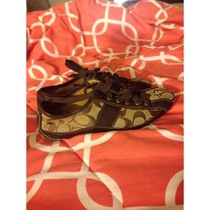 NEED THESE GONE! ONLY WORN ONCE COACH SHOES