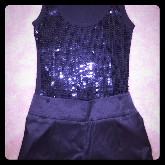 Sequin & Satin GNO Outfit!!