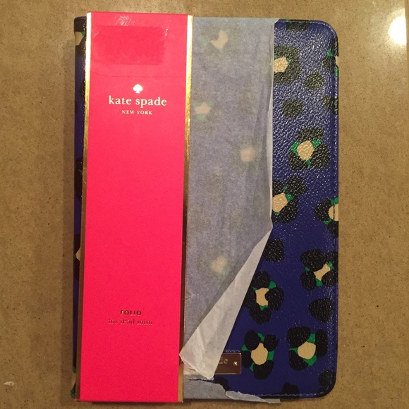 Kate Spade - Cyber Cheetah Mini iPad Folio Case