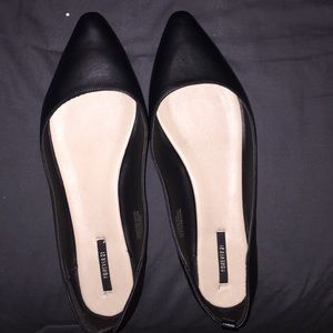 Worn once pointed toe flats from forever 21