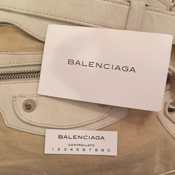 balenciaga bag tag